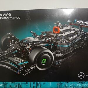 Lego Mercedes-AMG Black and Blue Race Car
